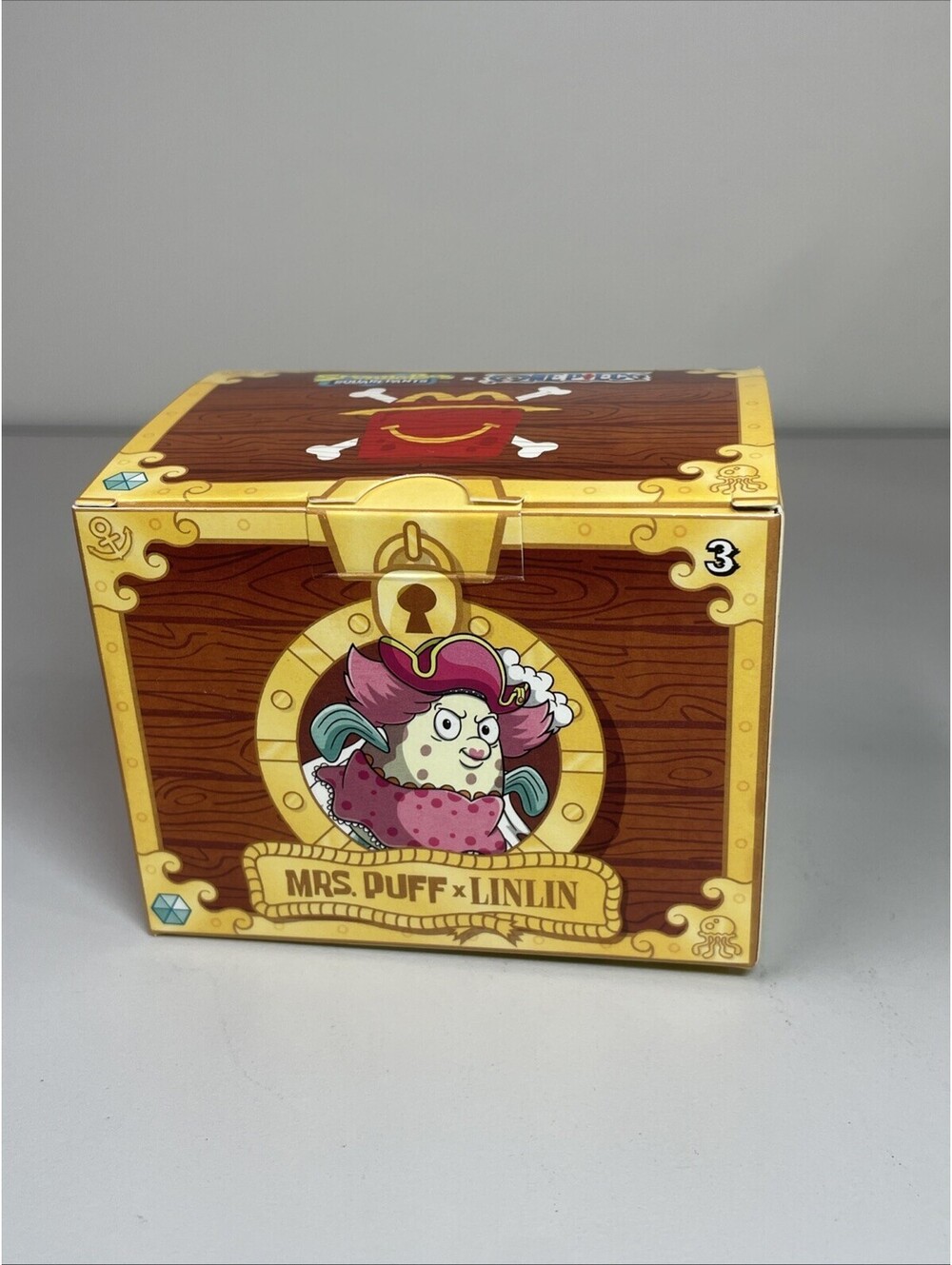 2026 McDonald’s SpongeBob x One Piece Mrs Puff x Linlin #3 Happy Meal Toy NEW